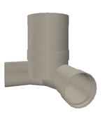 Pozo de registro acodado de 90º de PRFV AMIBLU DN600/1000